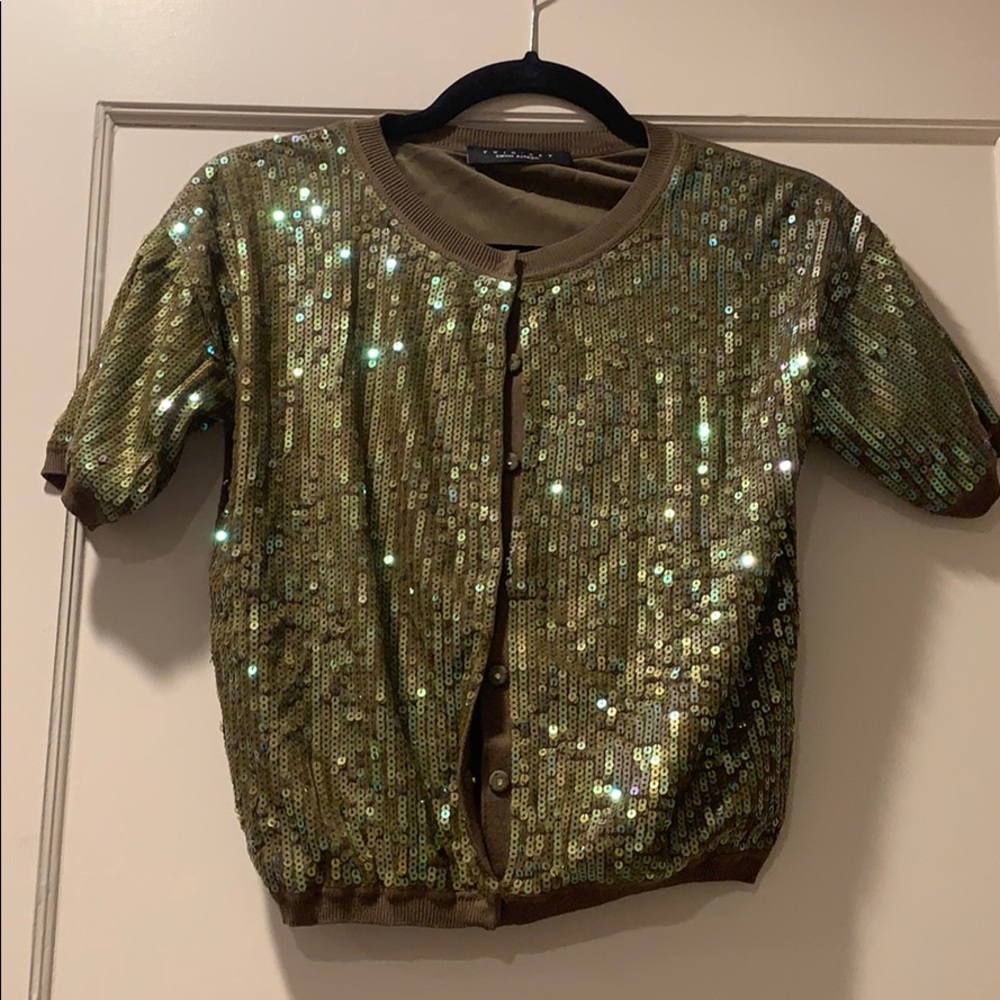 Twin-Set Sequin Cardigan